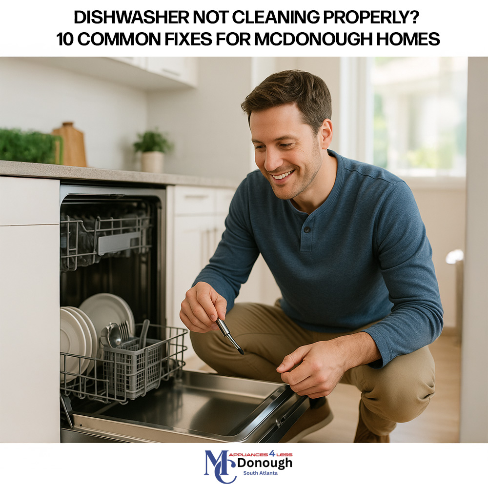 Dishwasher Not Cleaning Properly