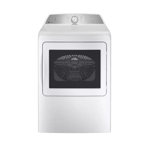 GE Profile 7.4 cu. ft. Smart Electric Dryer in White with Sanitize Cycle and Sensor Dry, ENERGY STAR