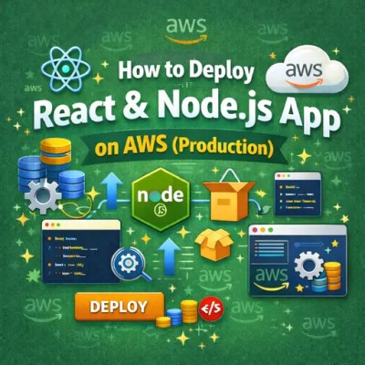 How to Deploy React & Node.js App on AWS (Production)