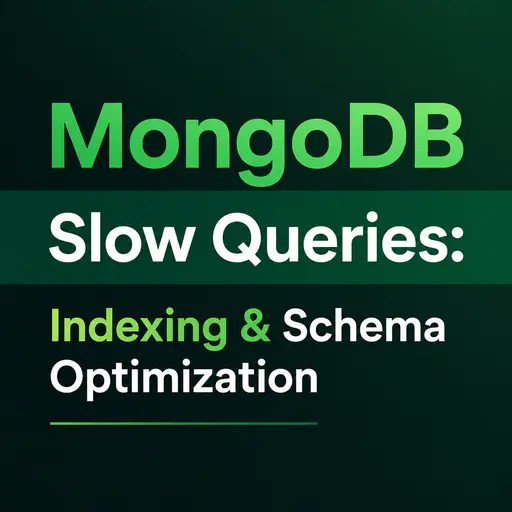 MongoDB Slow Queries Indexing & Schema Optimization