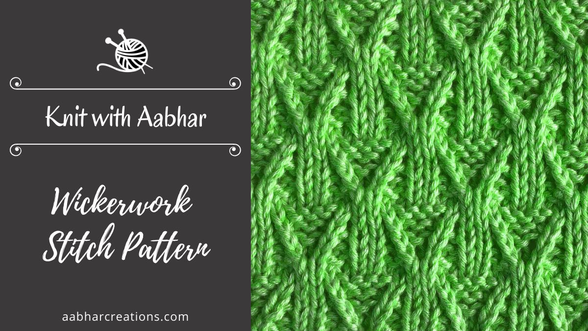Wickerwork Stitch Featured aabharcreations