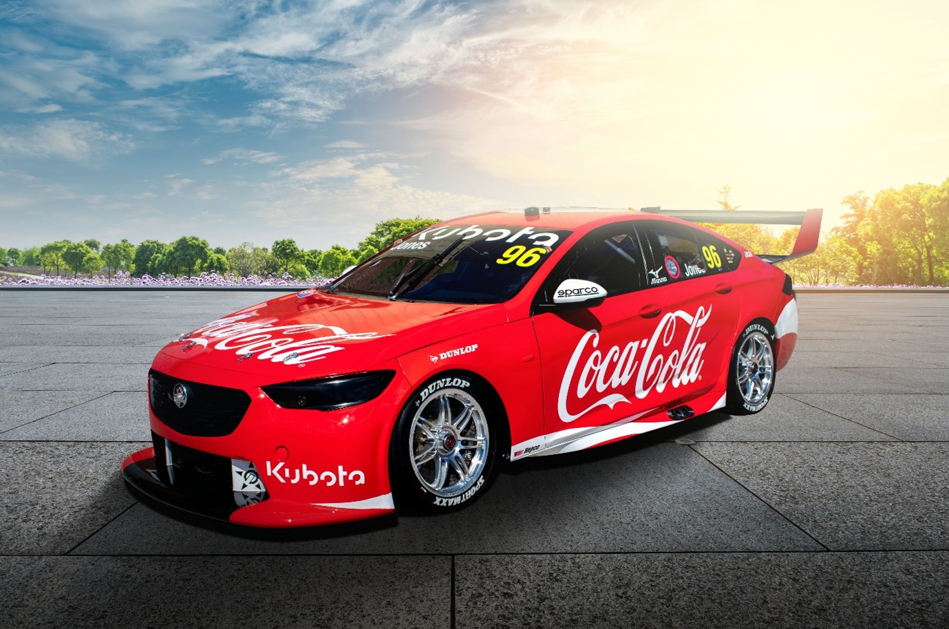 Coca-cola racing car will be tearing up the tracks at the 2021 repco