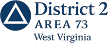 District 2 Area 73 West Virginia Logo
