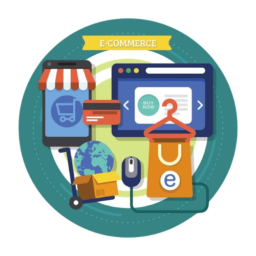 Custom e-commerce solutions using Magento, Shopify, and custom software