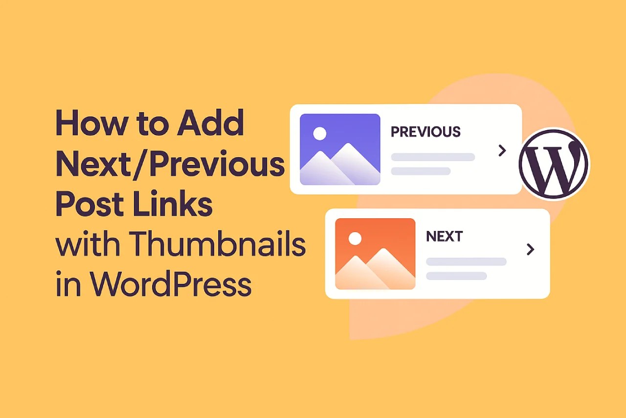 How to Add Next/Previous Post Links with Thumbnails in WordPress - Aadya Multimedia