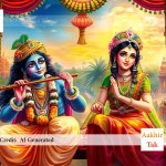 जन्माष्टमी और राधाष्टमी का गहरा आध्यात्मिक रहस्य, राधा-कृष्ण की प्रेम लीला और 15 दिनों के अंतर का सच।