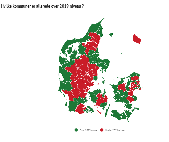 Se kortet: Her har årets boligsalg allerede trumfet hele 2019
