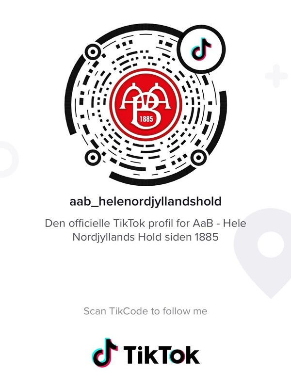 Følg AaB på TikTok