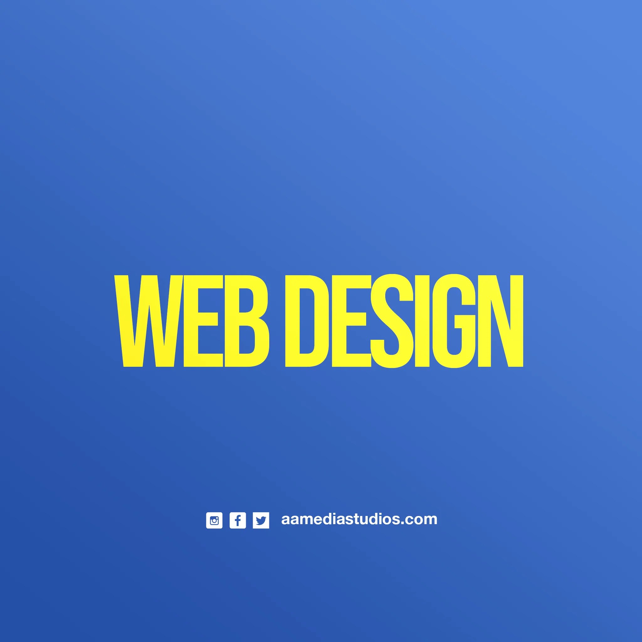 Service - Website Design (Startup Company) - AA Media Studios