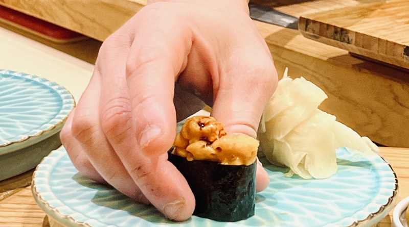 Omakase, Sushi Rin, 中間道, 刺身, 壽司, 尖沙咀, 廚師發板, 廚師發辦, 拖羅, 推介, 推薦, 日本菜, 海膽, 美食, 評論, 赤貝, 銀鱈魚, 食乜好, 食評, 餐廳, 香港, 香港美食情報, 馬糞海膽, 鮨燐