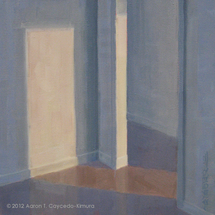 Invitation. Oil on Canvas. 18" x 18".