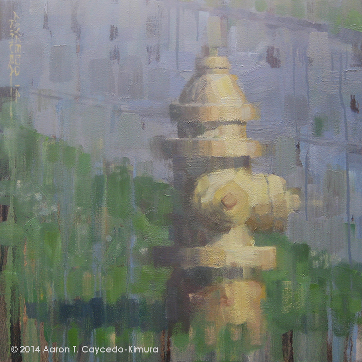 Sentinel. Oil on Canvas. 24" x 24". SOLD