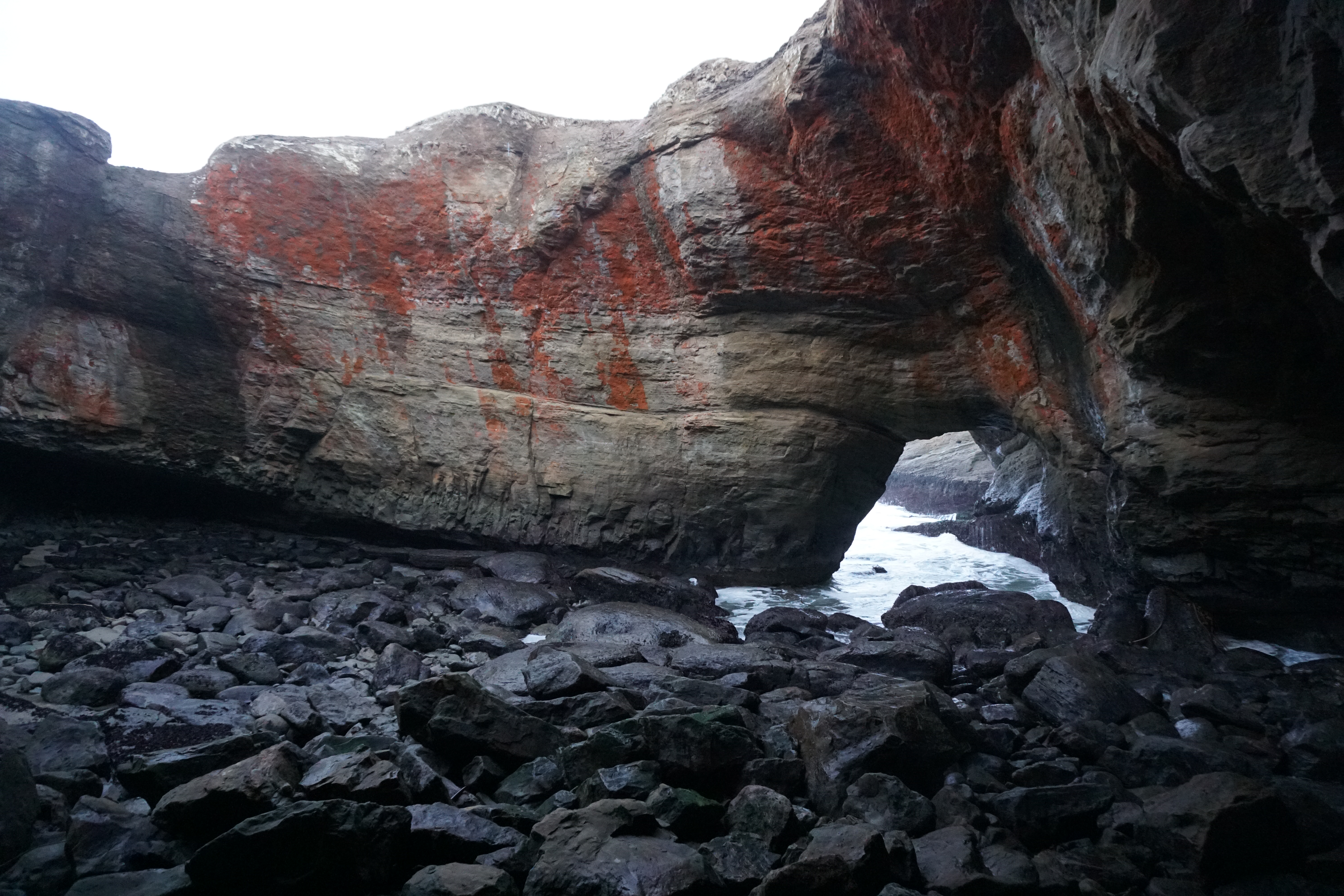 Inside the "Devil's Punchbowl"