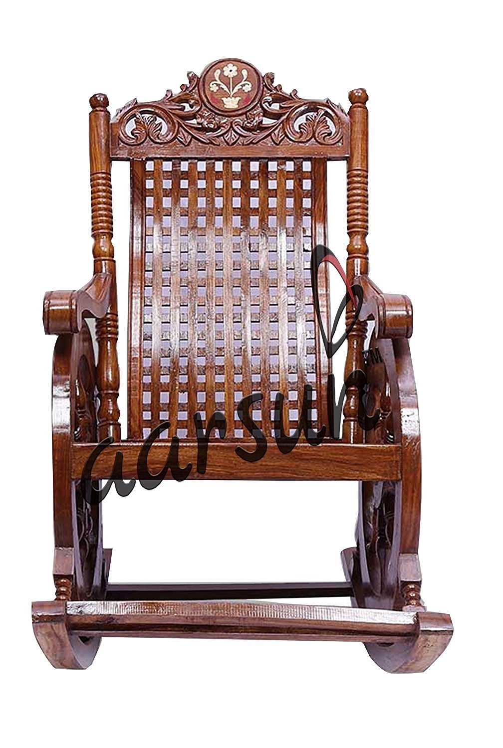 Greatest Chariot Design Rocking Chair Rok 0005