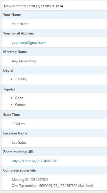 A list of virtual aa & na meetings for use during the pandemic and after. New Online Meeting Form Santa Clara County Fellowship Of Alcoholics Anonymous