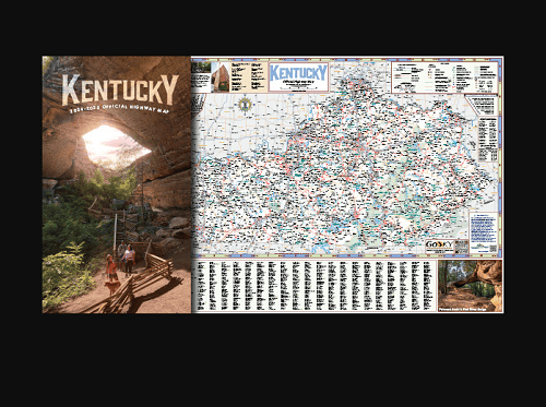 AASHTO Journal Kentucky Unveils New 2024 2025 State Highway Map 101124KTYC 