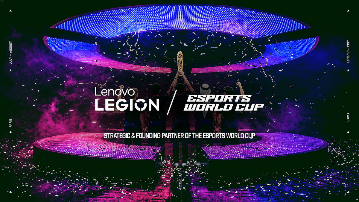 Lenovo Esports World Cup 2026 partnership with Legion gaming hardware