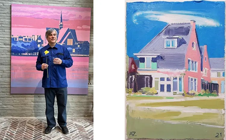 現代的な風景画 アルバート・ズワーン：グラフィティから現代風景画へ - AATONAU
