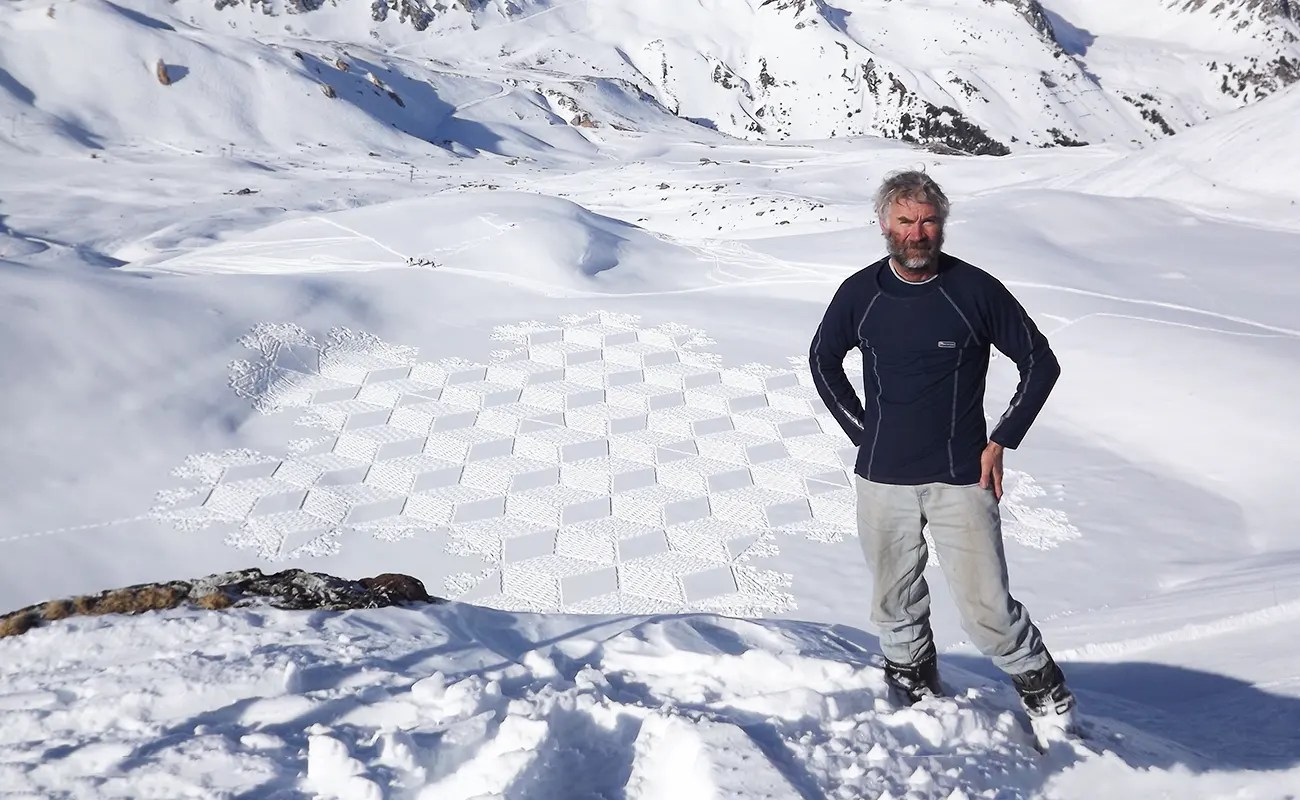 Simon Beck: Crafting Winter’s Transient Canvas