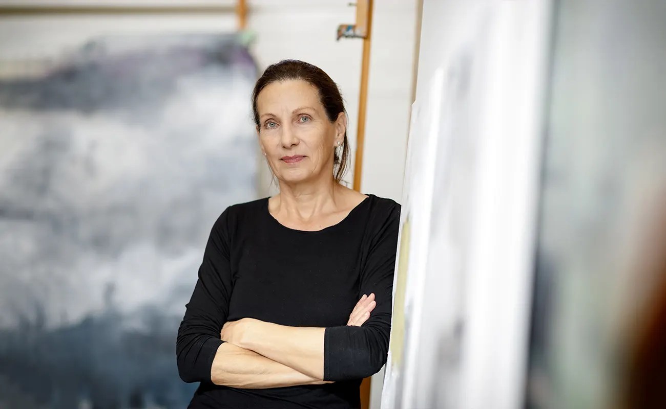 Brigitte Oberlik-Burtscher: Melding Interior Design and Painted Passion