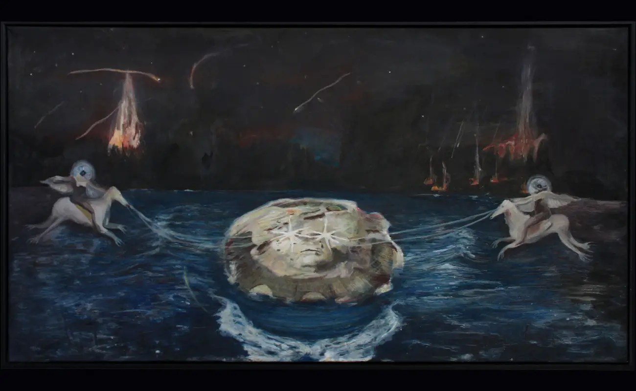 Claudia Di Francesco: Layering Time and Inner Fire on Canvas