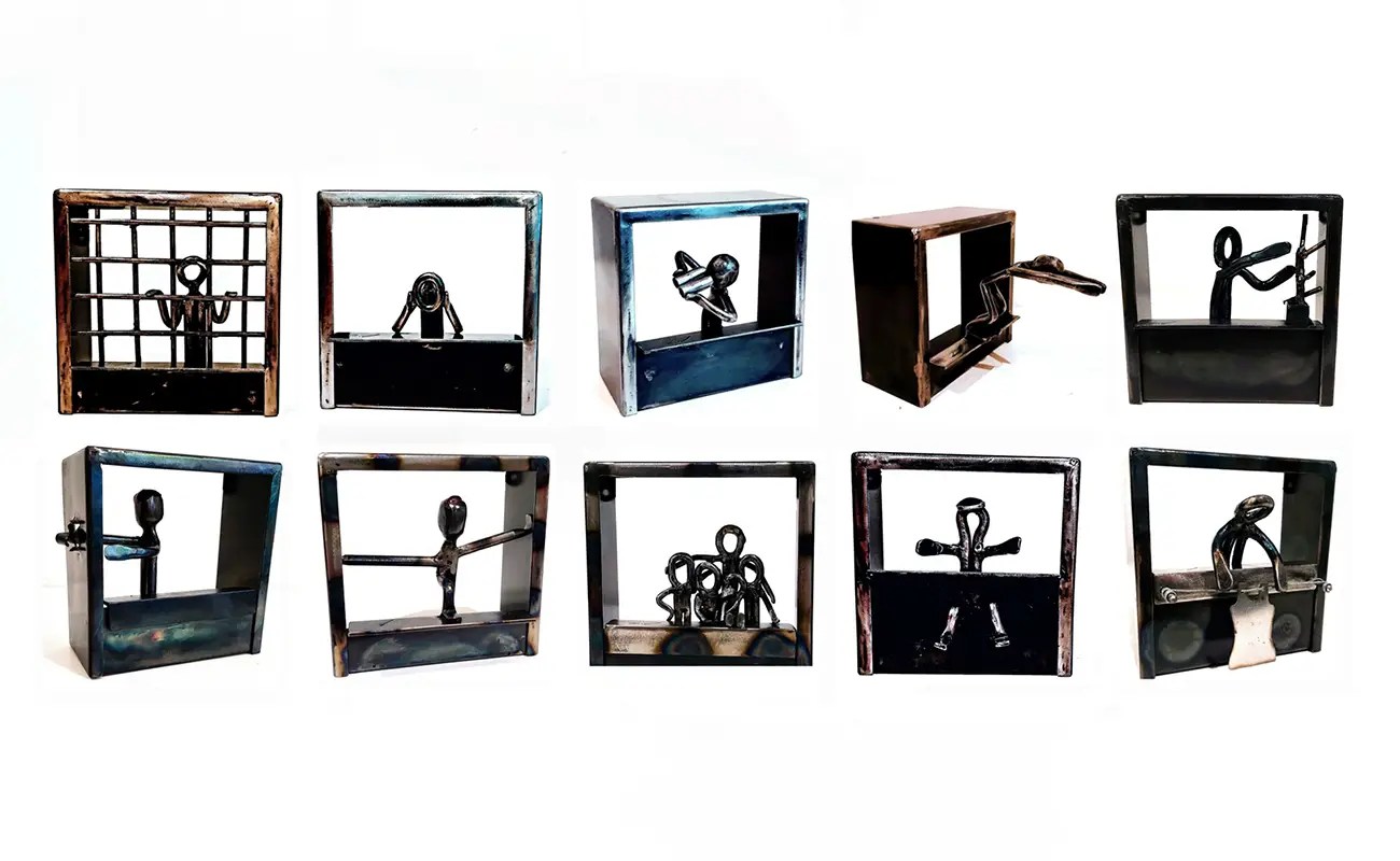 Ziv Ringer: Sculpting Humanity from Forged Iron