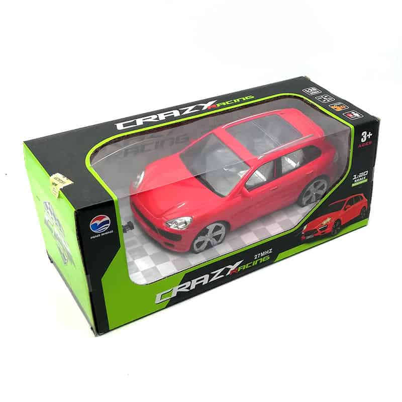 Auto radio control 4 canales crazy racing