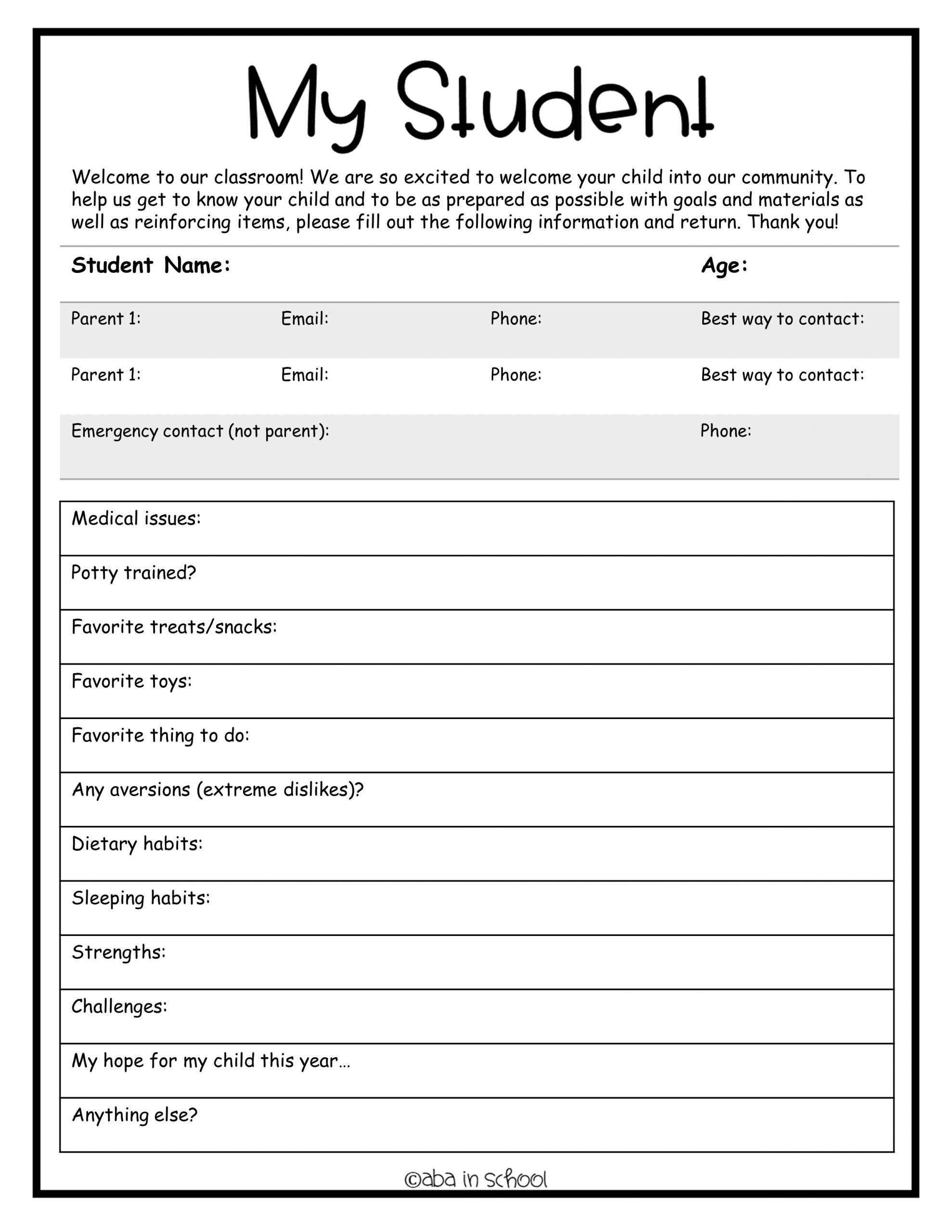 special education parent communication