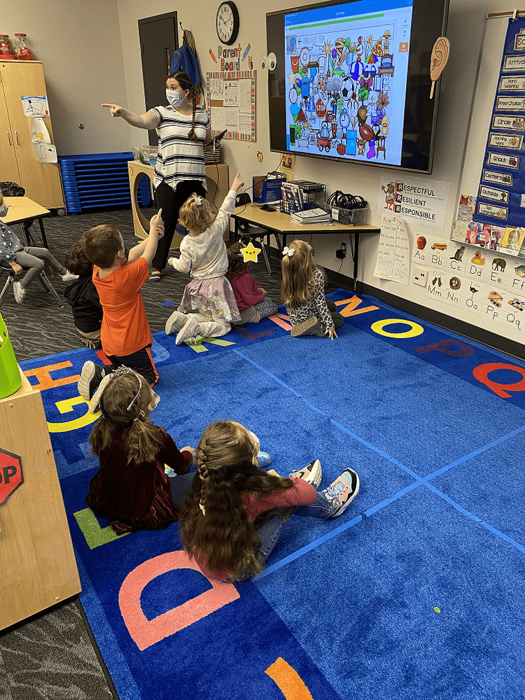digital preschool circle time