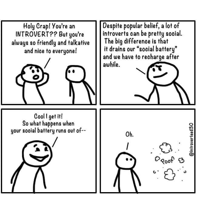 autism and introverts meme