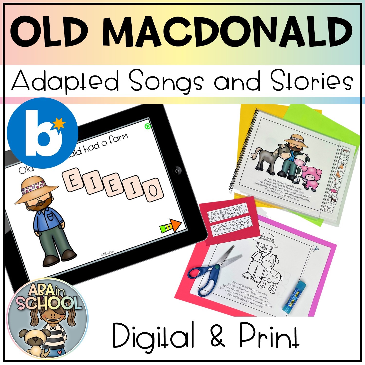 old macdonald boom cards