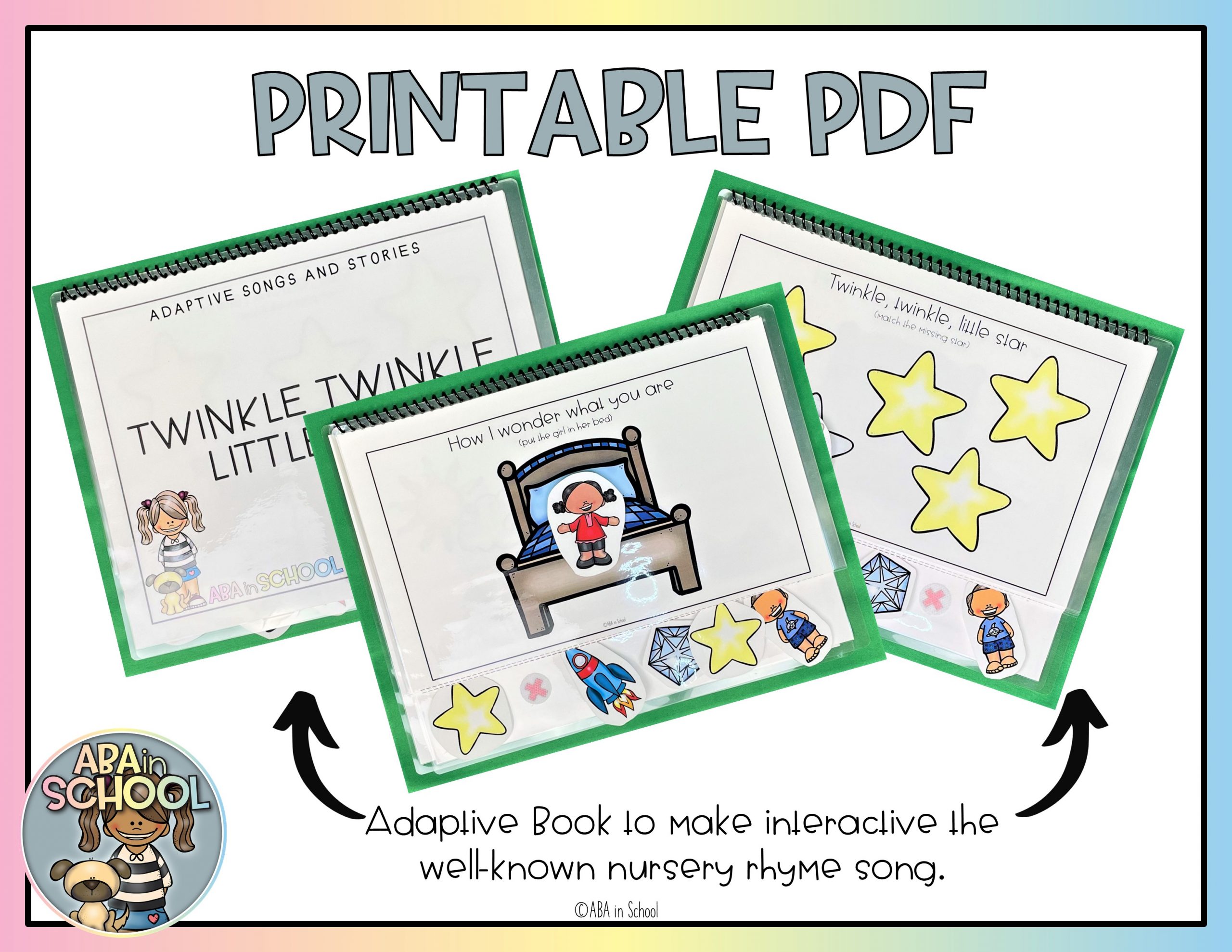 adaptive books for preschool