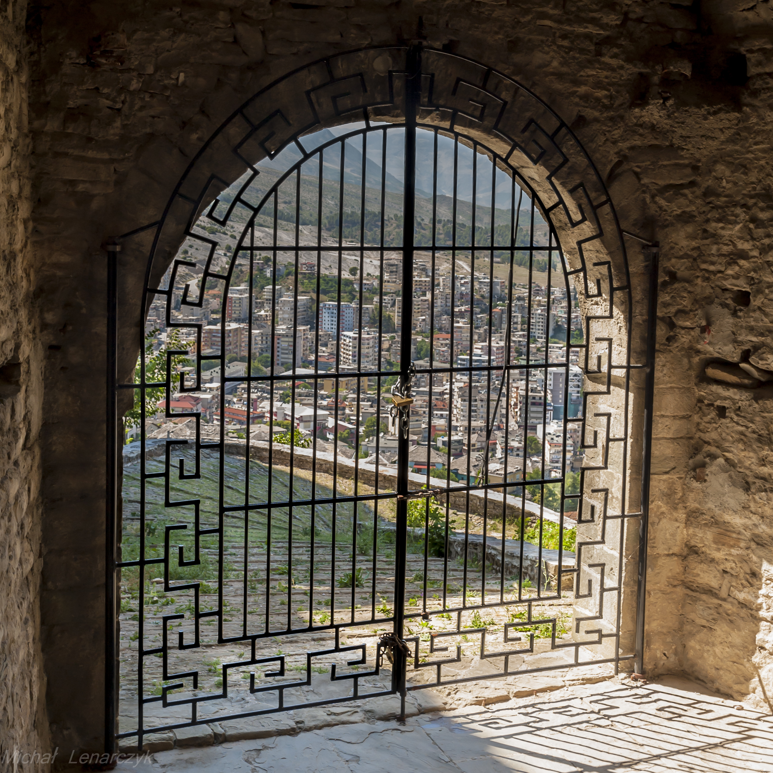 Widok na miasto z twierdzy