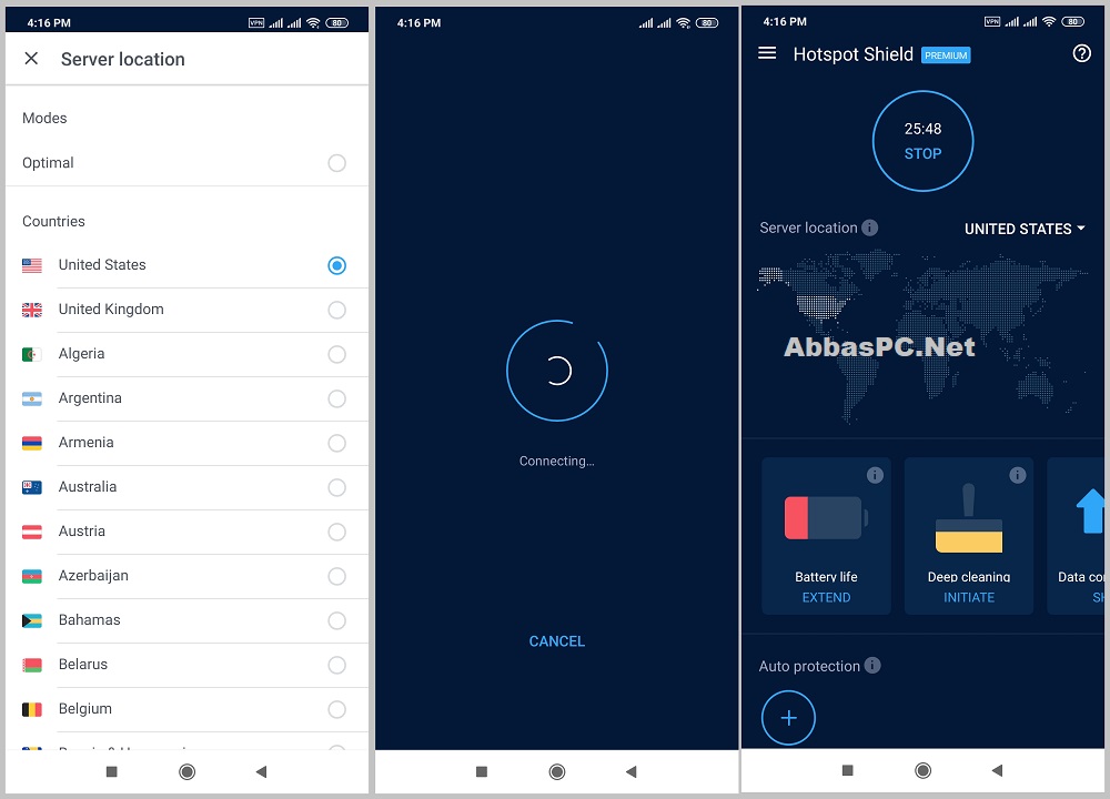 Hotspot Shield VPN Cracked APK v6.9.7 pour Android