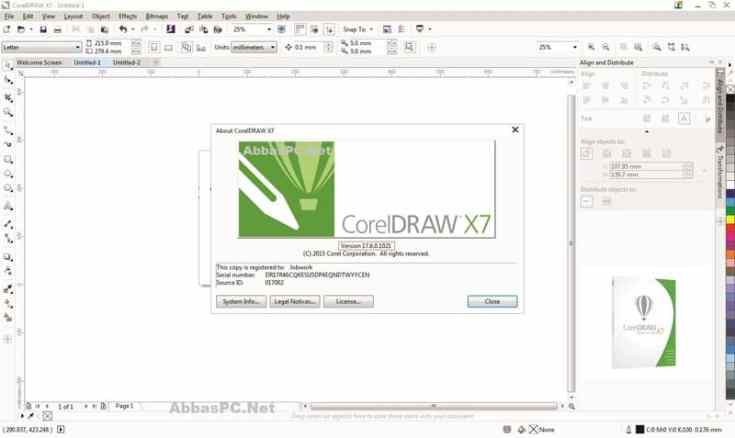 Corel Draw X7  Keygen Full Version Download Latest