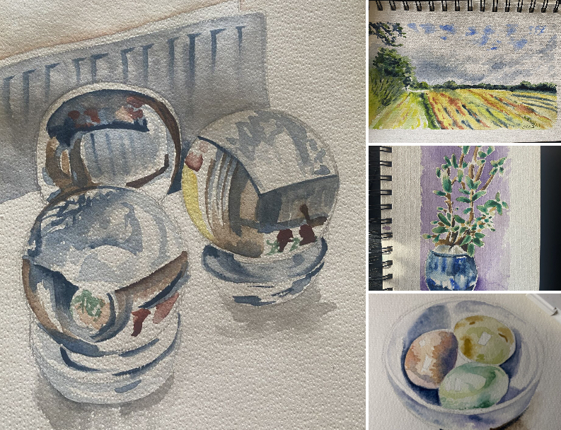 Read more about the article Watercolours of Essex and some natural objects