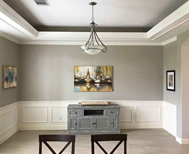 Try This Simple Diy Coffered Ceiling Design Abbotts At Home