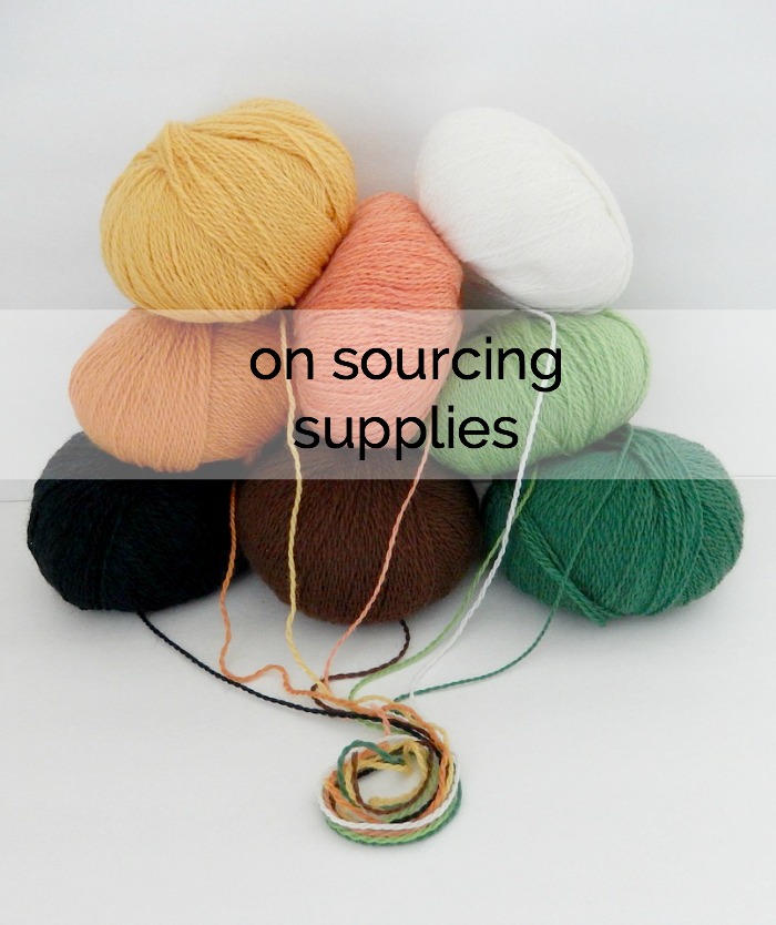 On Sourcing Supplies (and Sharing Sources)