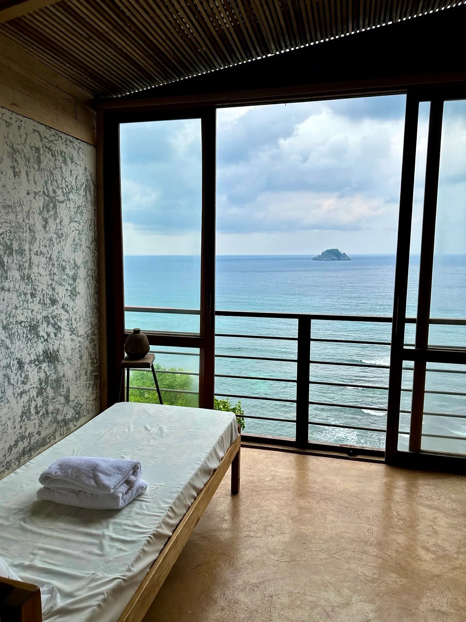 Views from airbnb in sao tome and principe