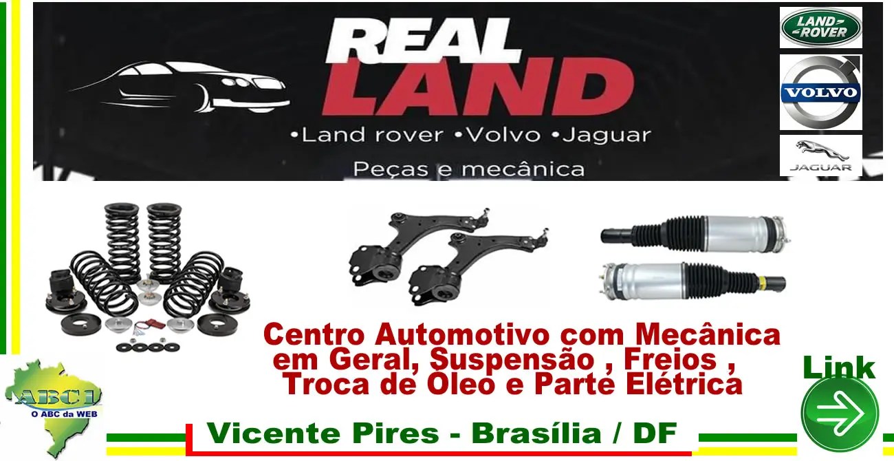 Link_ABC1_Real_Land-_Suspension Amortecedores , Freios e Suspensão em Brasília / DF