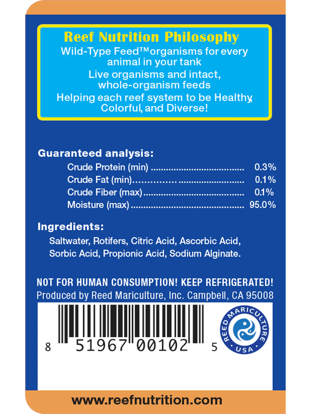 Reef Nutrition Roti-Feast – 6oz – Abc Aqua + inc.