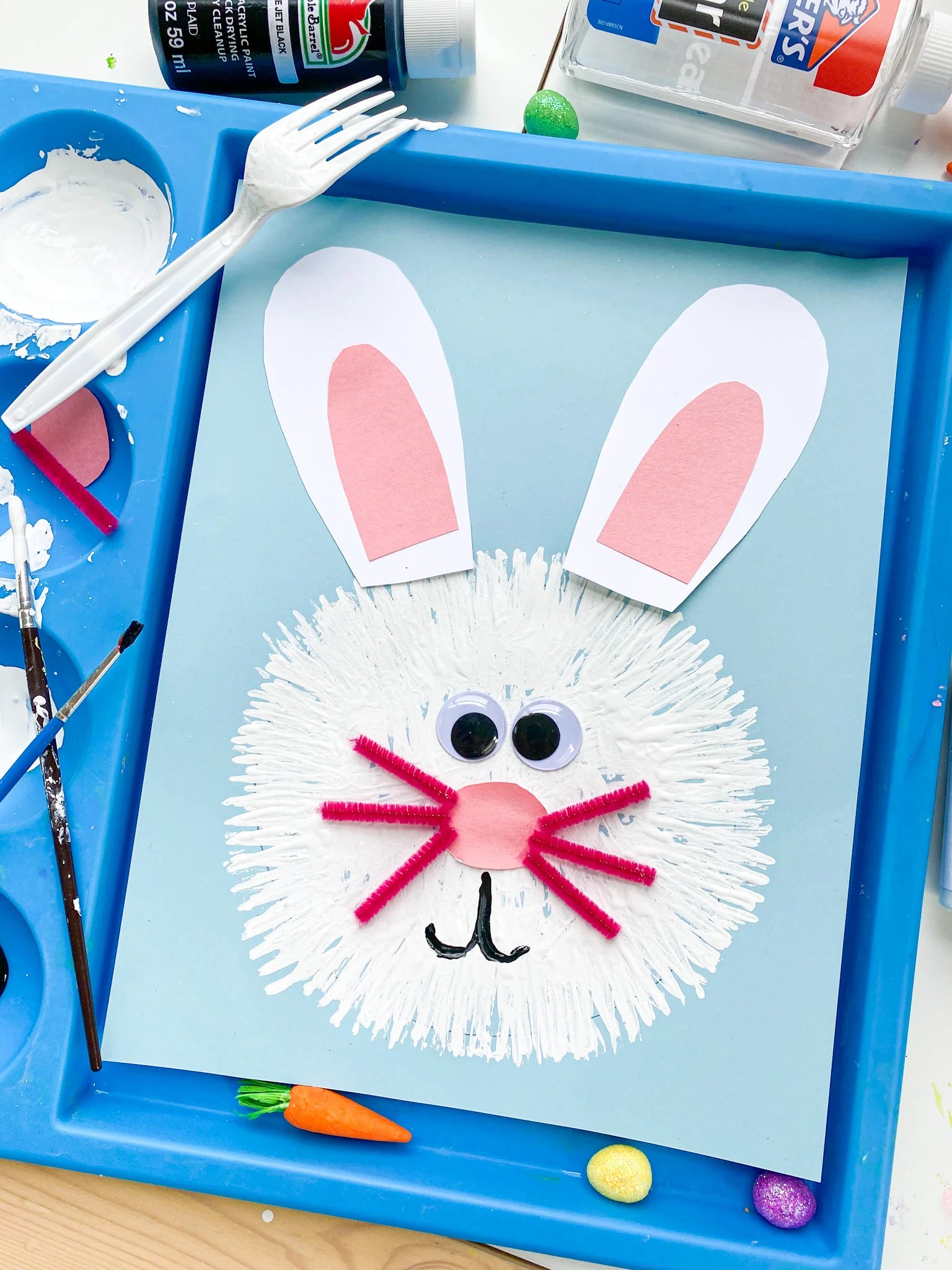 Easter bunny crafts for preschoolers