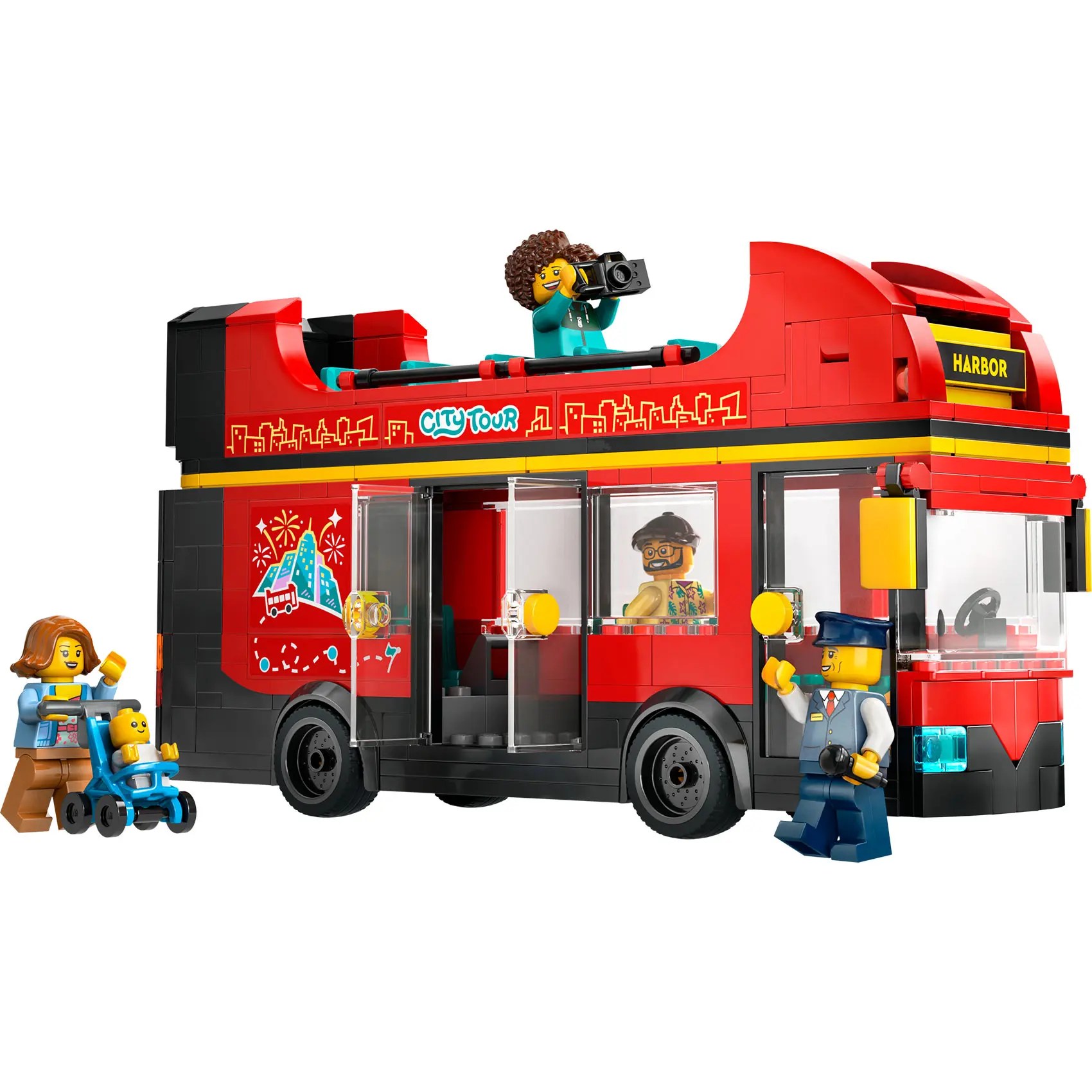 Alternative view of LEGO® City 60407 Crveni dabldeker za razgledanje