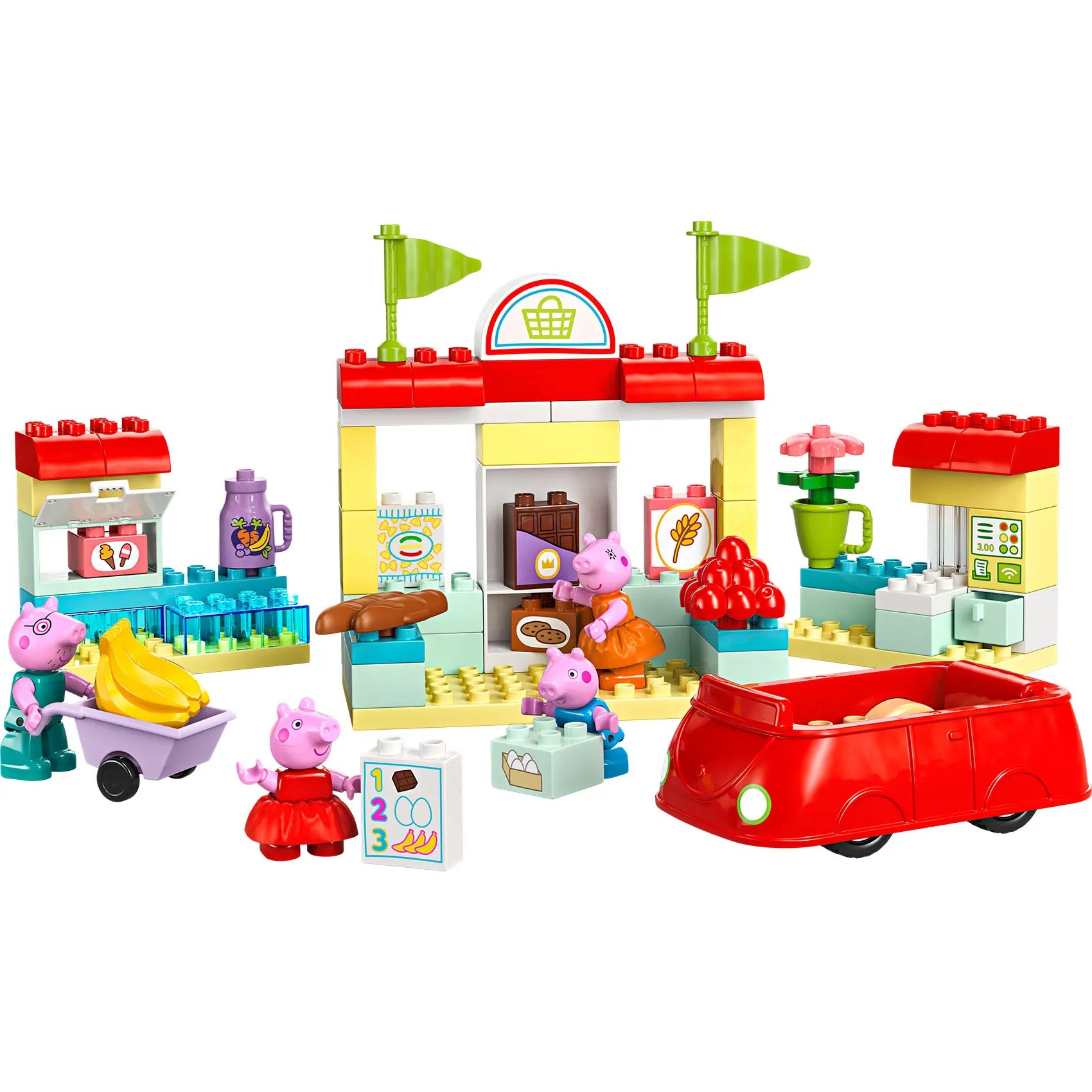 Alternative view of LEGO® DUPLO® 10434 Pepa prase i supermarket