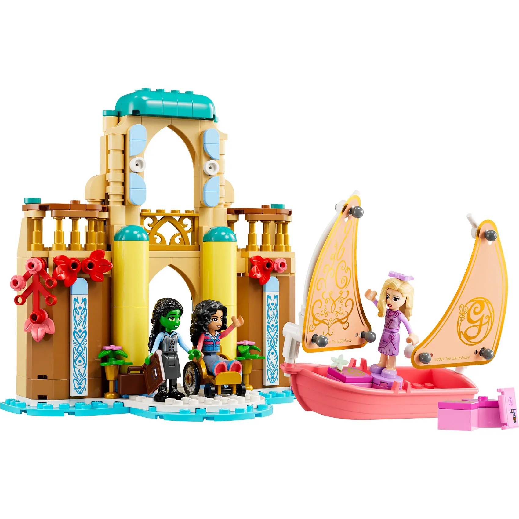 Alternative view of LEGO® Wicked 75681 Glinda Elfaba i Nesarouz na Univerzitetu Šiz