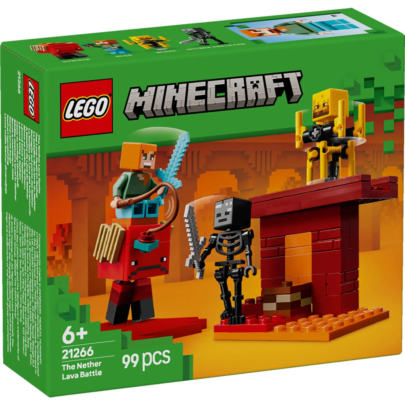 LEGO® Minecraft 21266 Lava bitka u Nederu