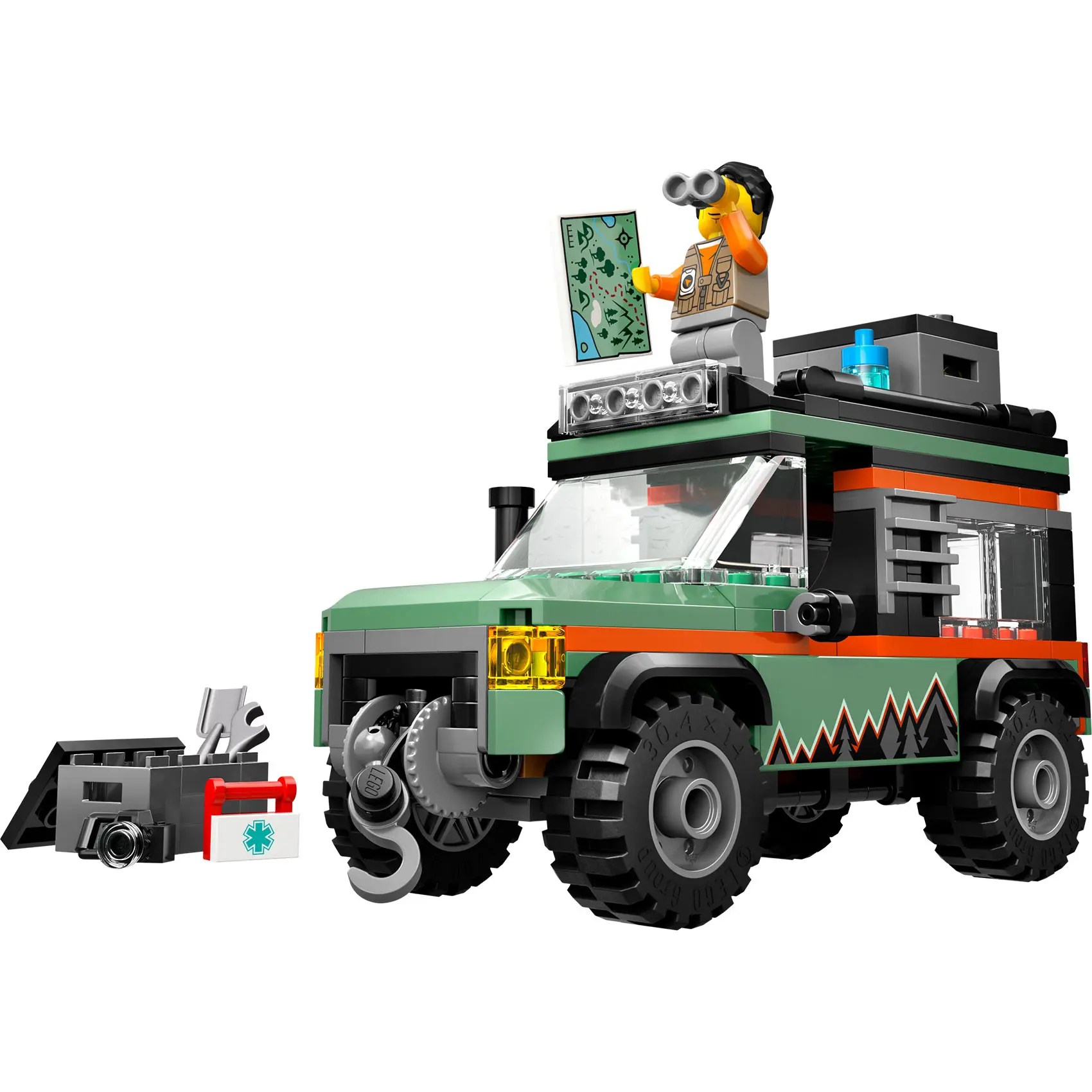 Alternative view of LEGO® City 60447 4x4 planinski terenac