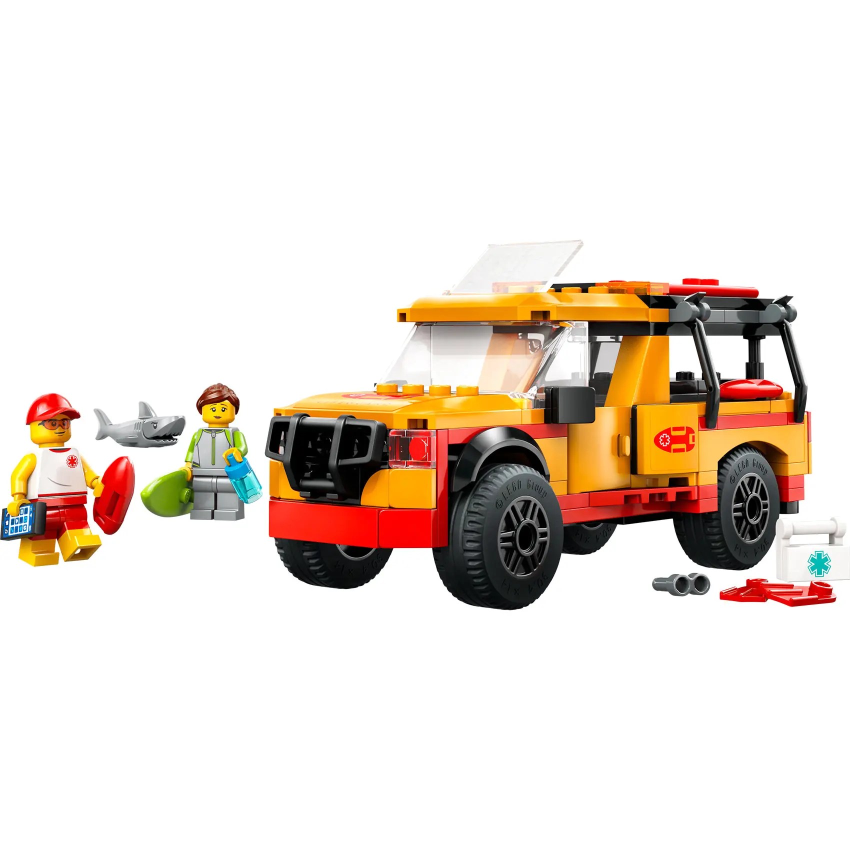 Alternative view of LEGO® City 60453 Kamionet za spasavanje na plaži