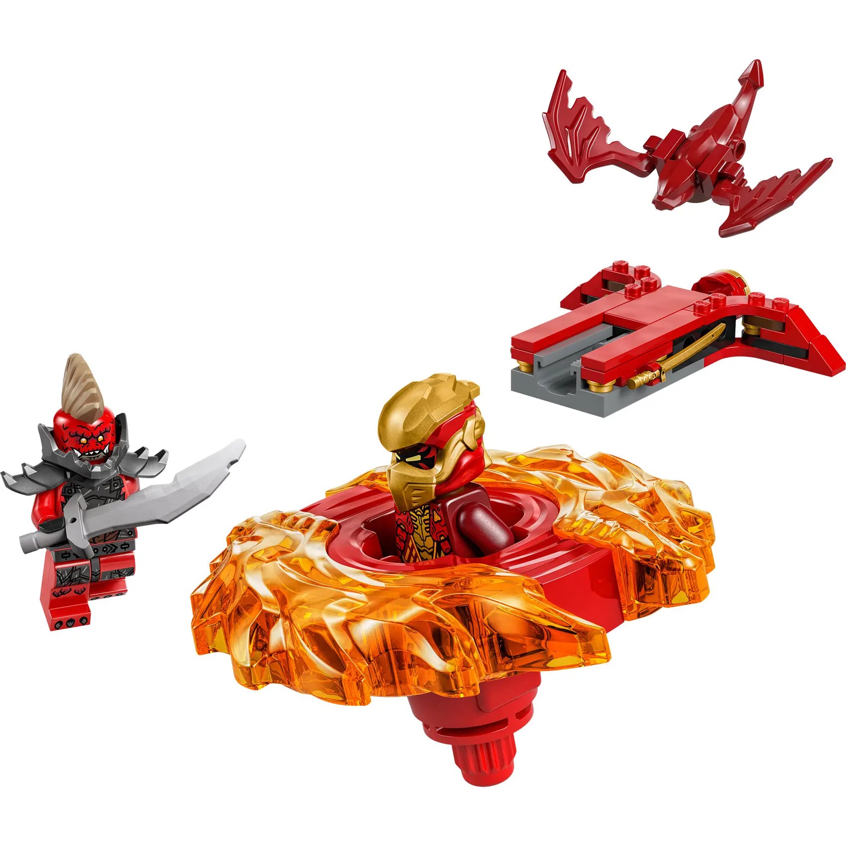 Alternative view of LEGO® Ninjago 71823 Kajev zmajeviti spindžicu spiner