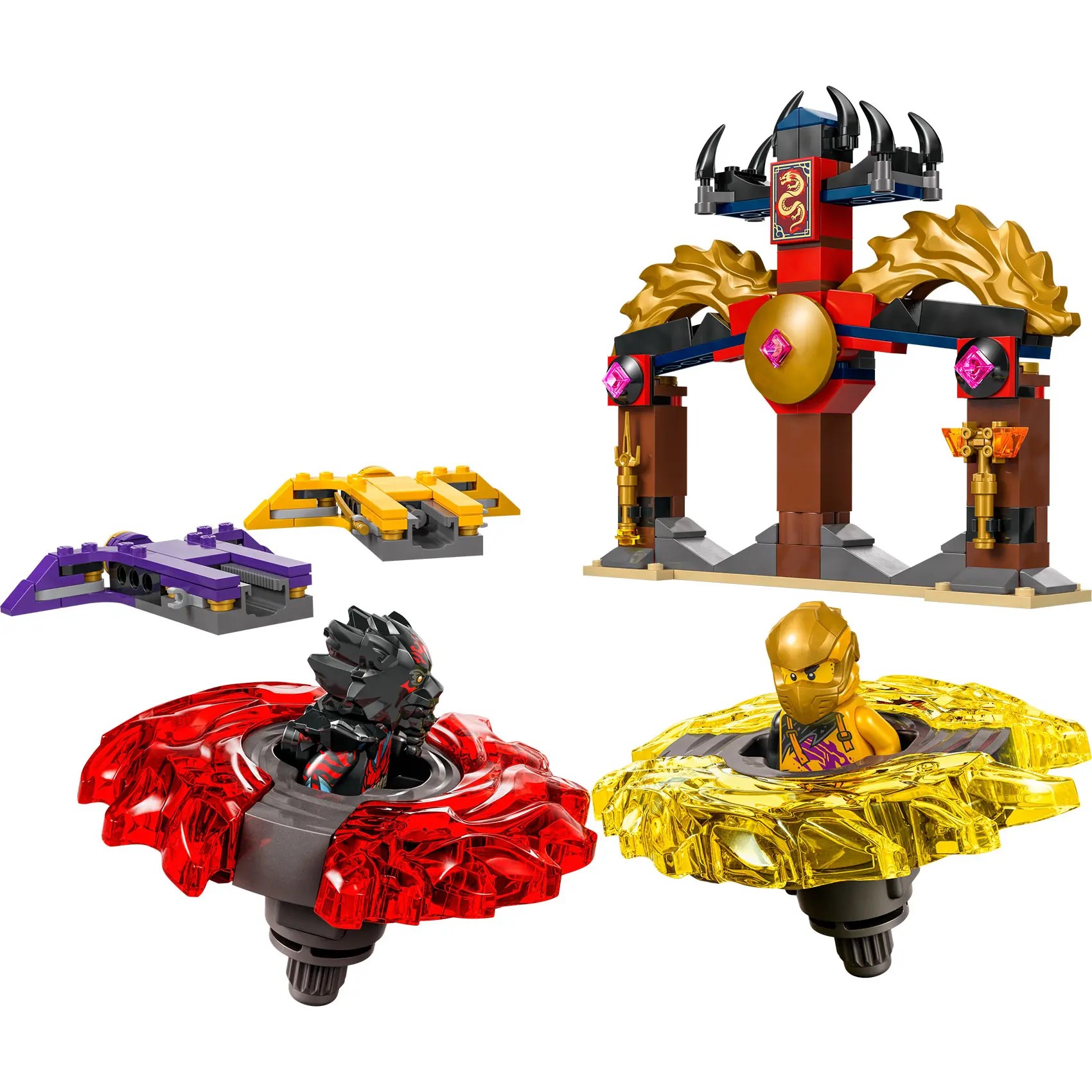Alternative view of LEGO® Ninjago 71826 Zmajeviti spindžicu- borbeno pakovanje